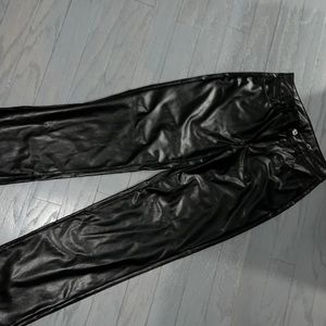 Leather pants